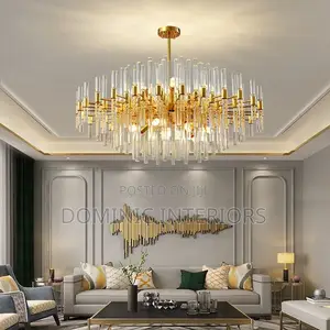 Modern Water Pipe Fireworks Ceiling Chandelier