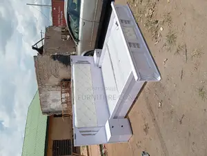 Standard 6x6 White Bedframe Cabinet