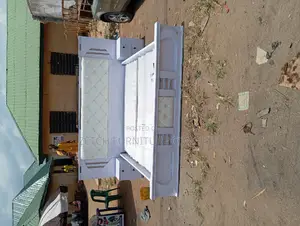 Standard 6x6 White Bedframe Cabinet