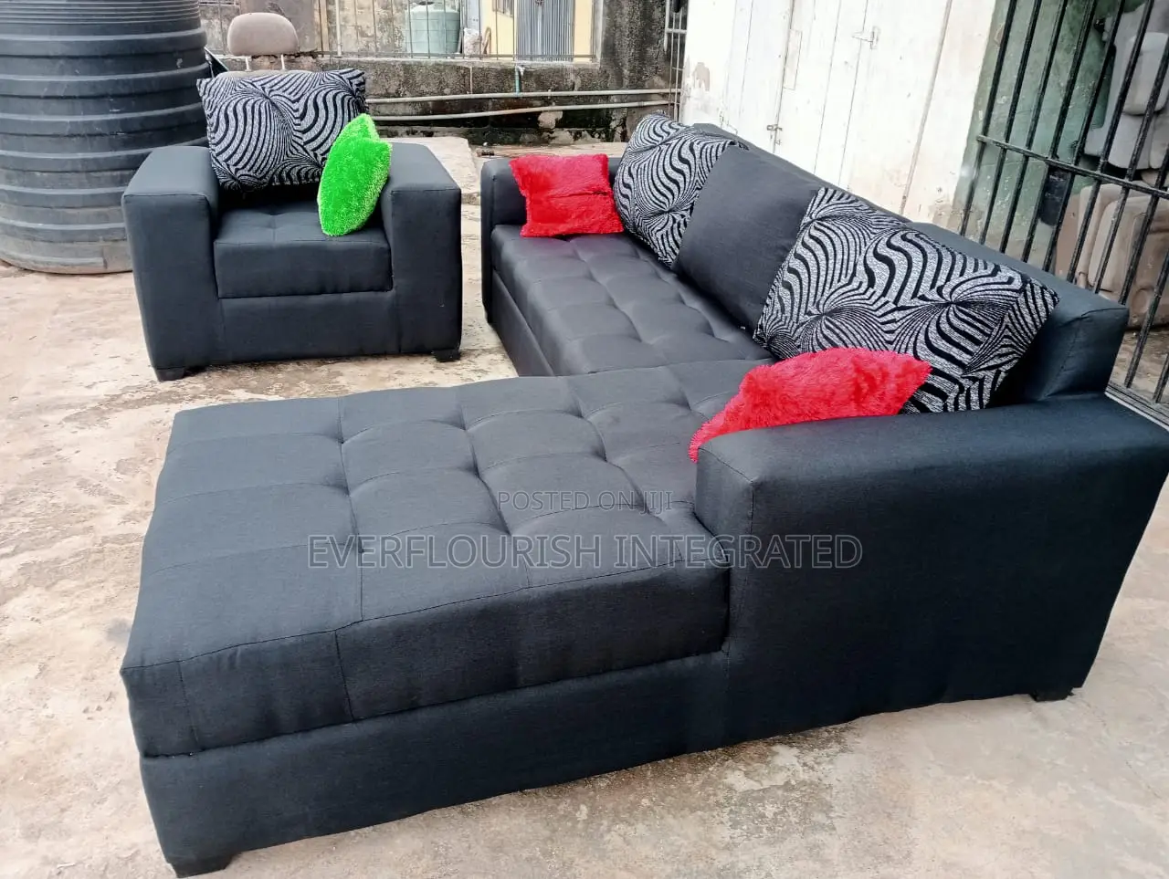 L-shape Sofa Parlour Chair