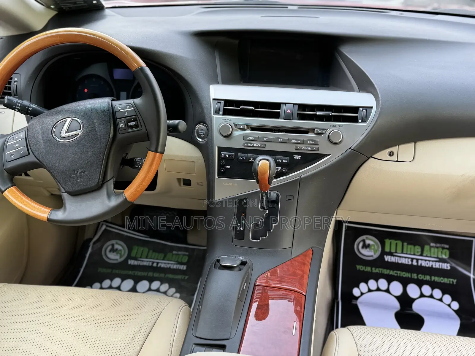 Lexus RX 350 2011 Red