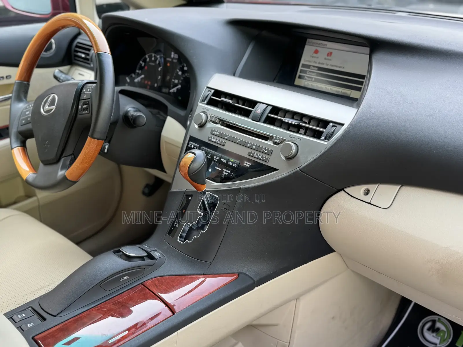 Lexus RX 350 2011 Red