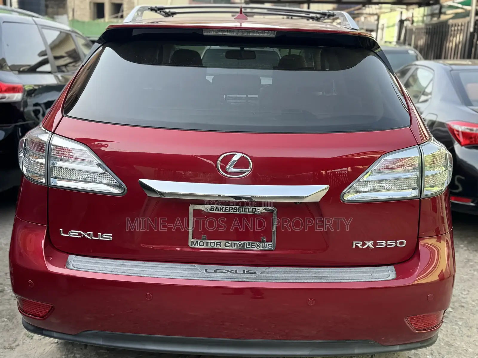 Lexus RX 350 2011 Red