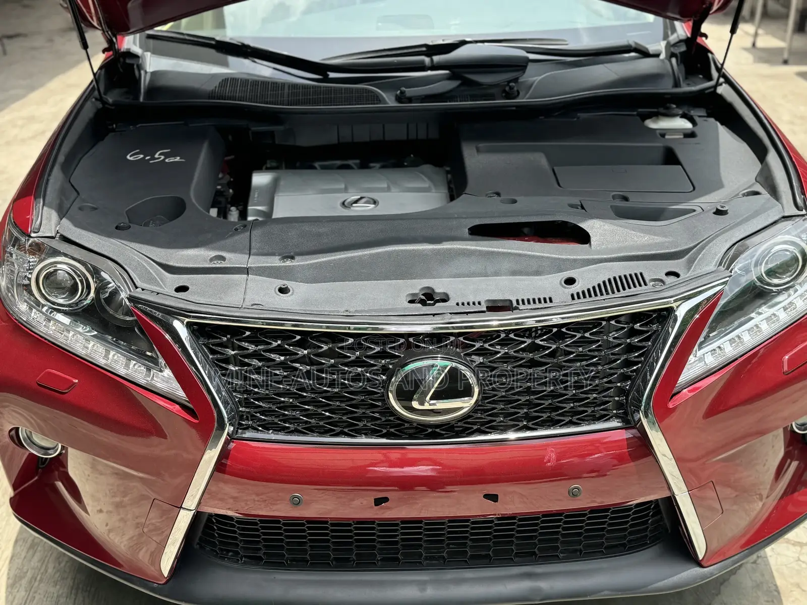 Lexus RX 350 2011 Red