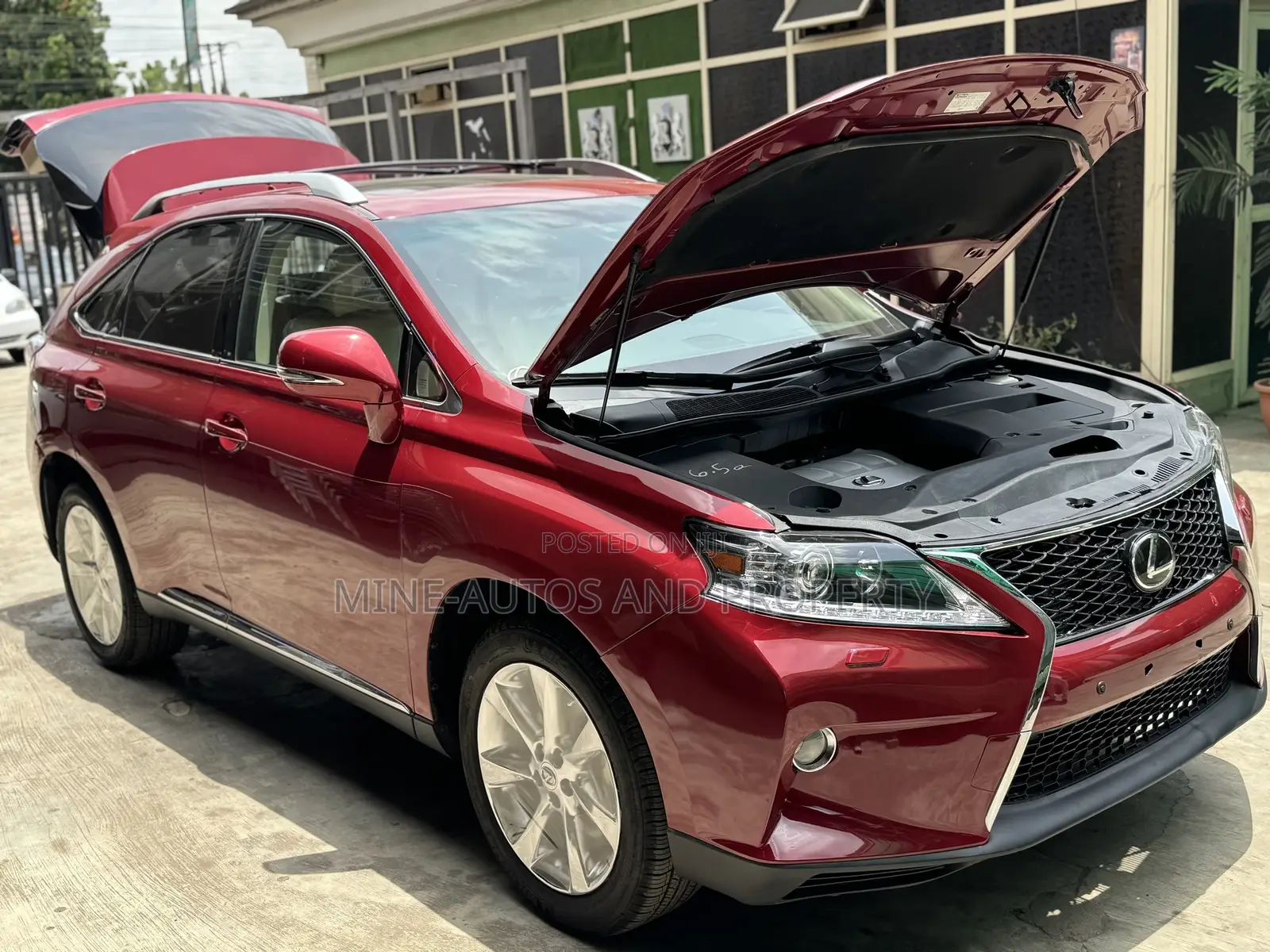 Lexus RX 350 2011 Red