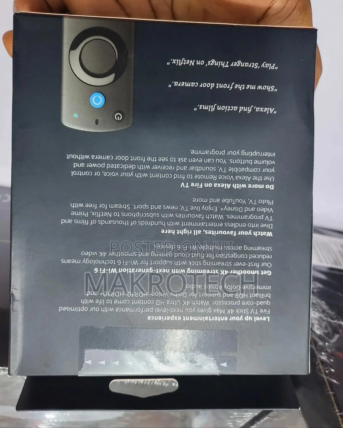 Amazon Fire Tv Stick Max Wifi 6 With Alexa Control