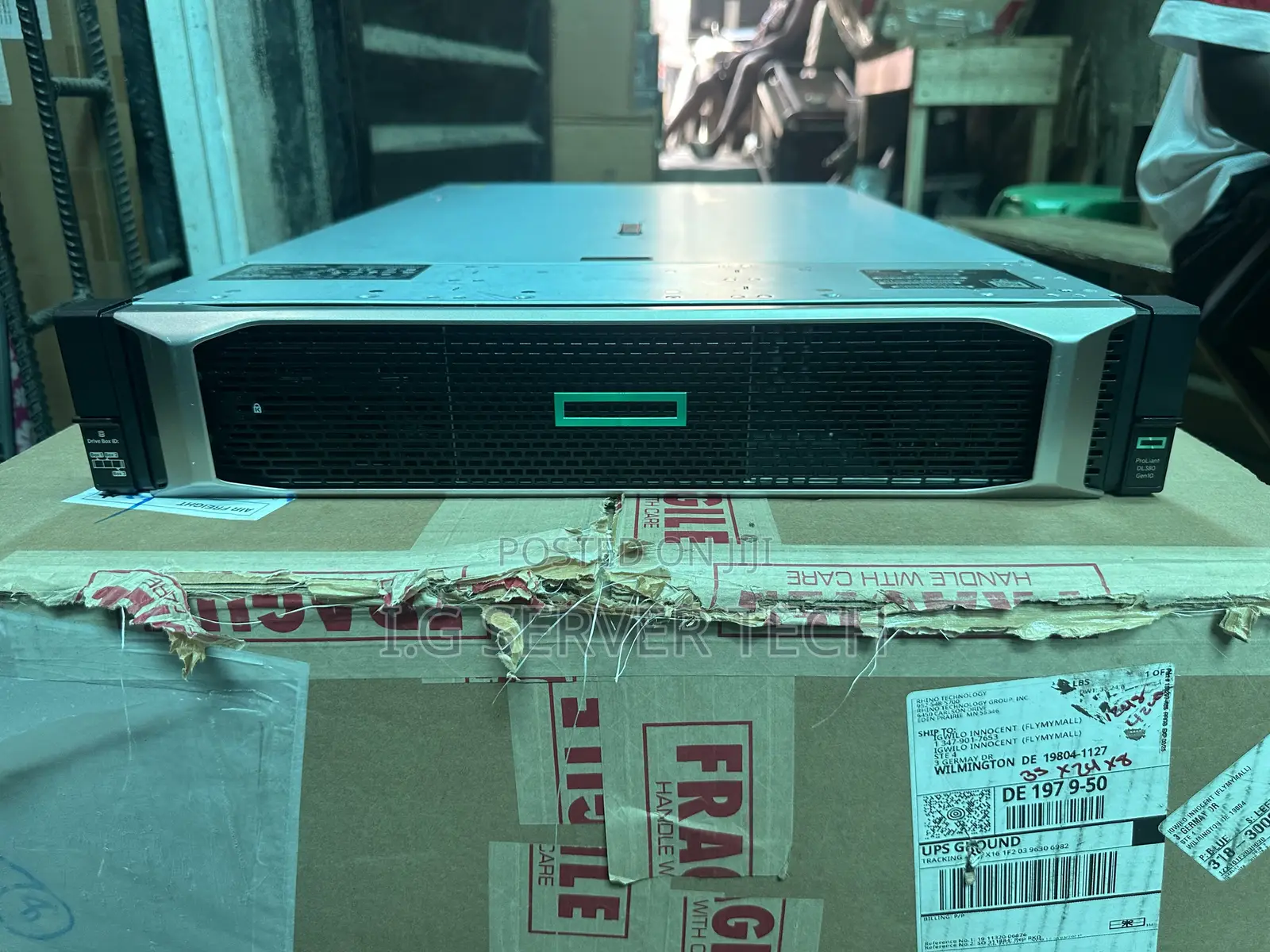 Server HP ProLiant DL380 Gen10 32GB Intel Xeon HDD 32GB