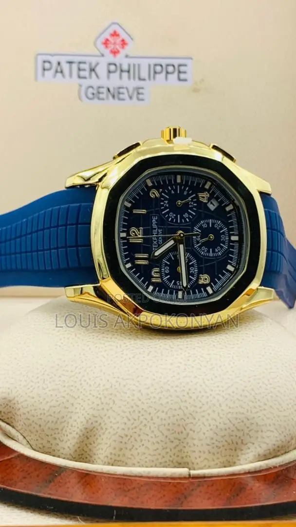 PATEK PHILIPPE Rubber Strap Watch