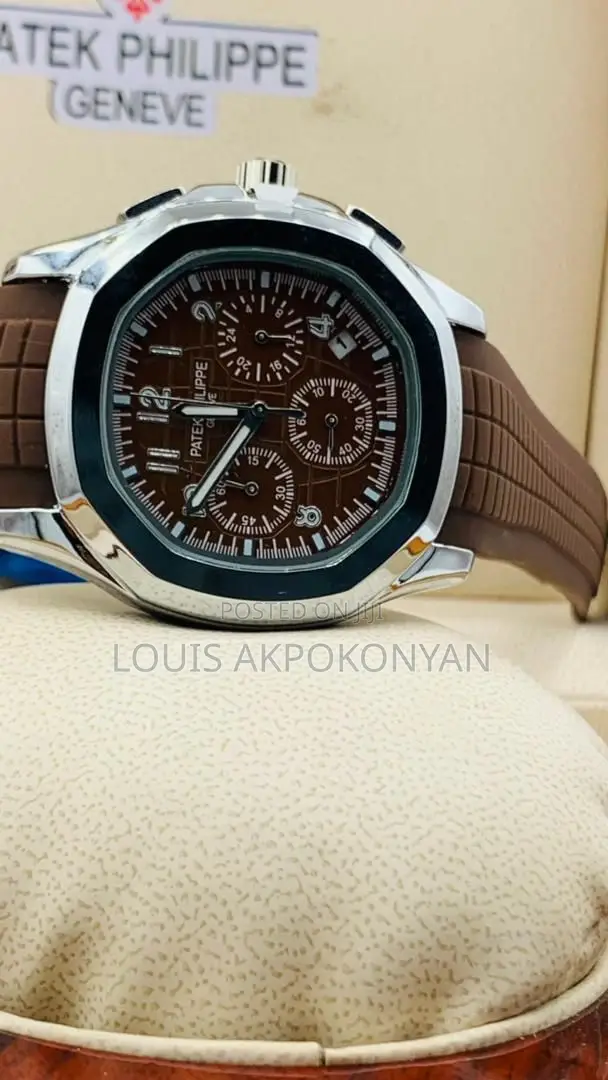PATEK PHILIPPE Rubber Strap Watch