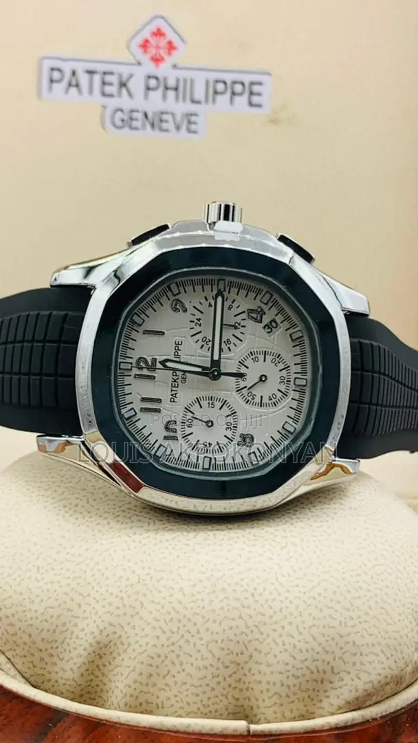 PATEK PHILIPPE Rubber Strap Watch