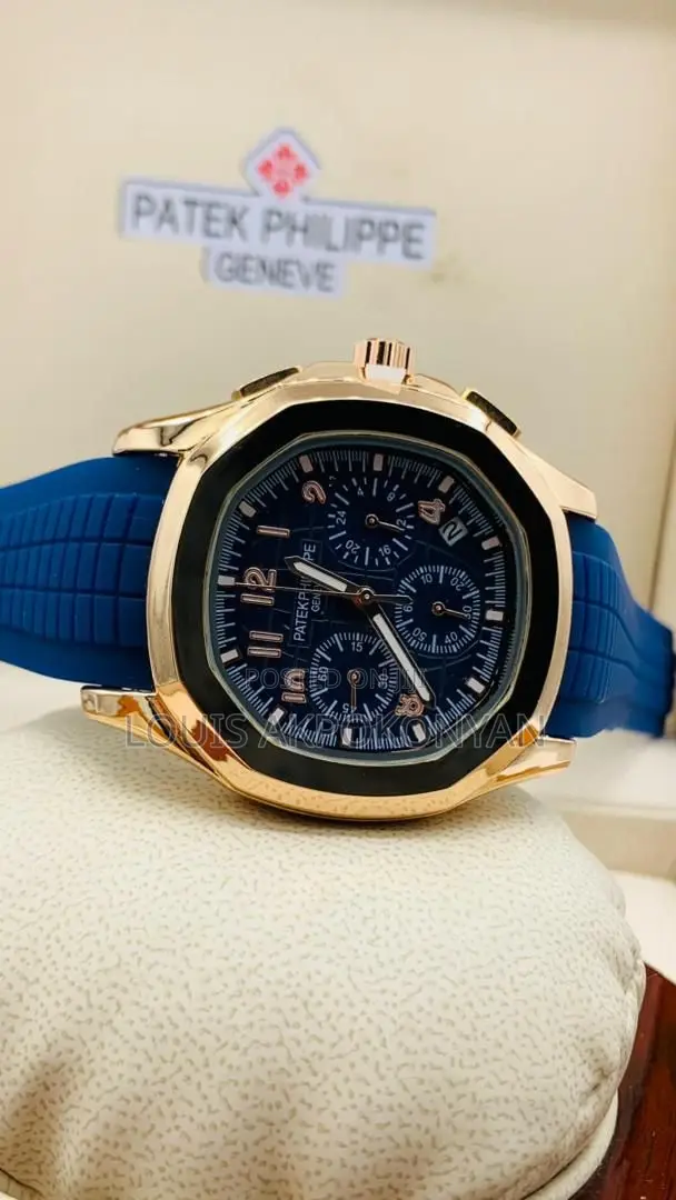 PATEK PHILIPPE Rubber Strap Watch