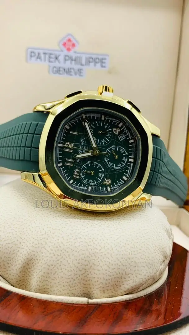 PATEK PHILIPPE Rubber Strap Watch