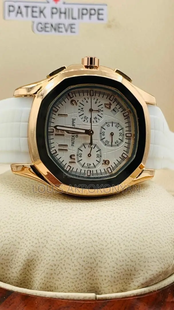 PATEK PHILIPPE Rubber Strap Watch