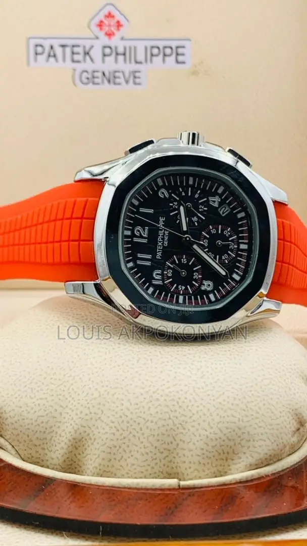 PATEK PHILIPPE Rubber Strap Watch