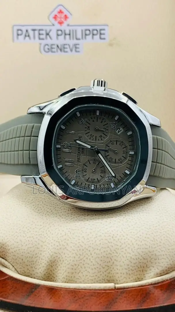 PATEK PHILIPPE Rubber Strap Watch