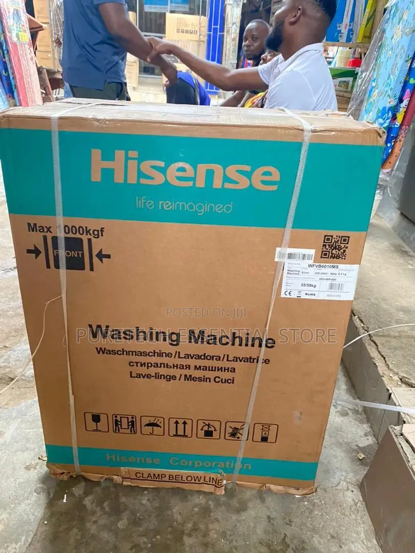 Hisense 6kg Front Loader Washing Machine Wm6010ms