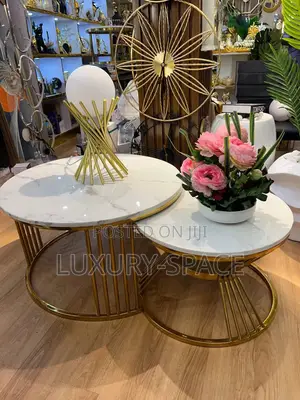 Marble Center Table Set