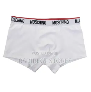 Moschino Underwear Logo Set of 2 Boxer Shorts Black/White