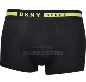 DKNY Sports Mens Performance Pack of 3 Coloured Waist Trunks