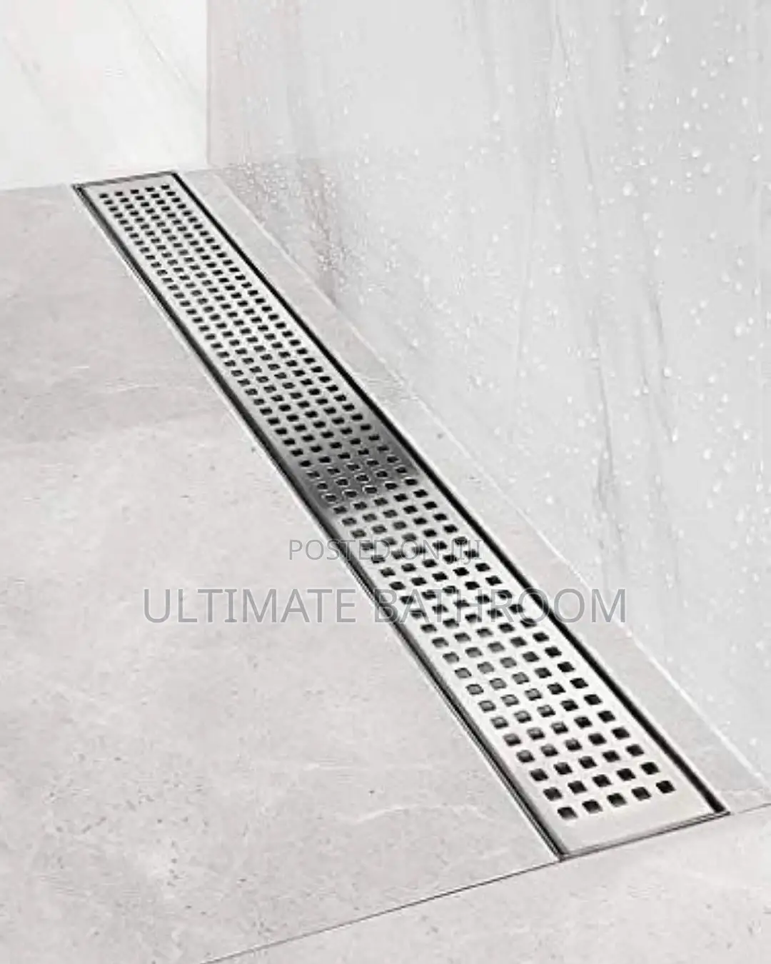 Cube Design 60cm Bathroom Floor Drain