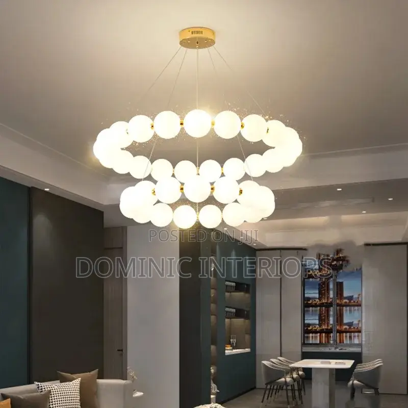 Round Ring Led Ceiling Chandelier