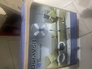 Brand New Duravolt Solar Standing Fan