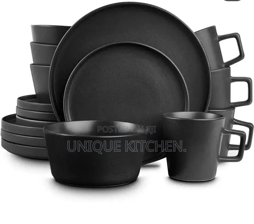 16pcs Stoneware Dinnerware Set
