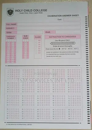 Omr Scanners and Sheets