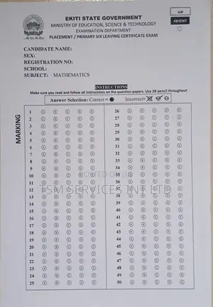 Omr Scanners and Sheets