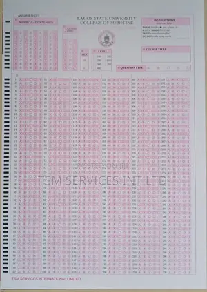 Omr Scanners and Sheets