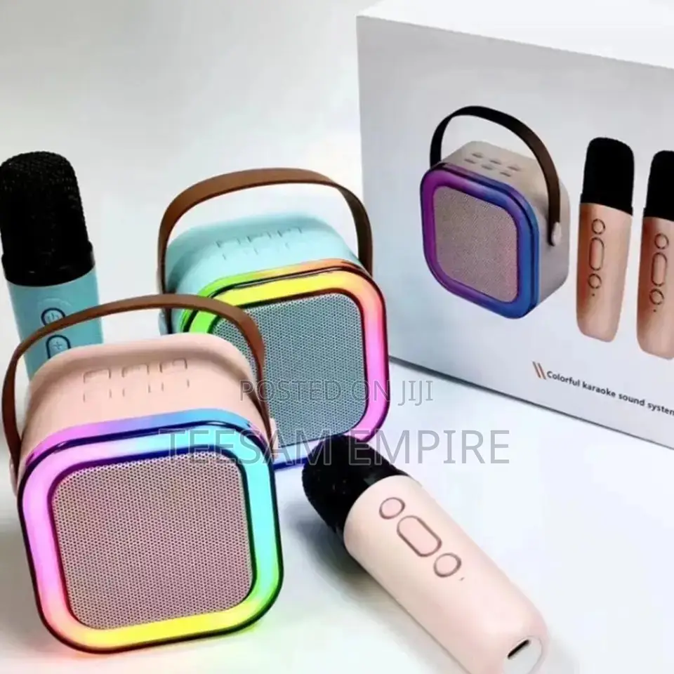 Karaoke Bluetooth Wireless Microphone Speaker