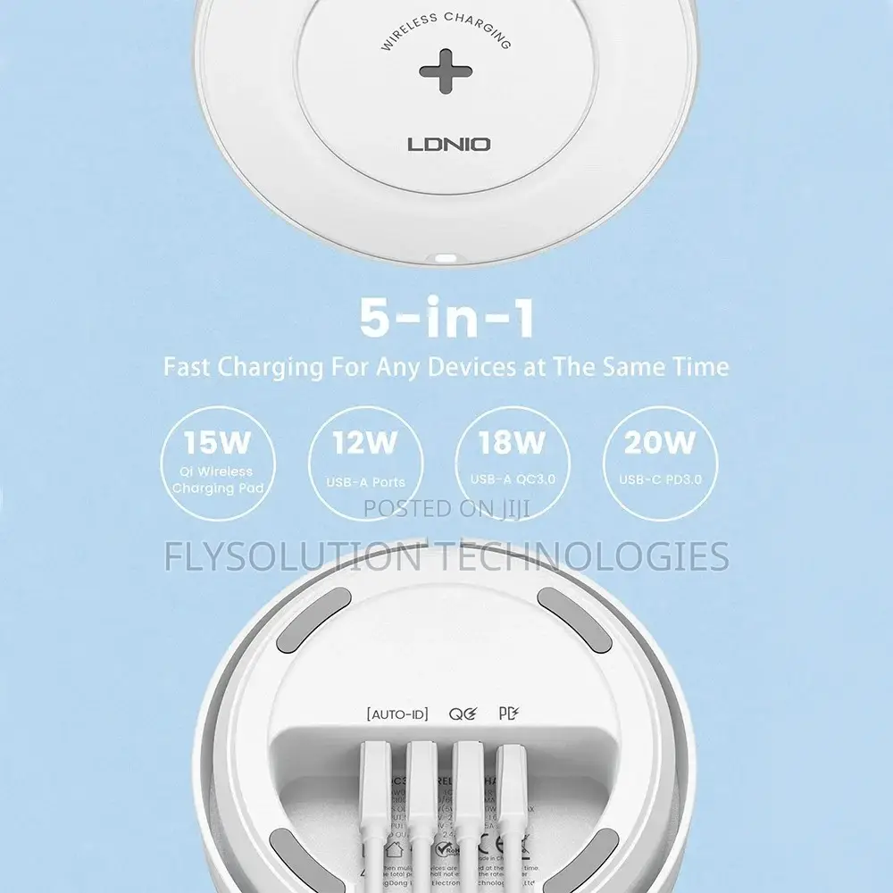 Ldnio Desktop 32W Wireless Fast Charger