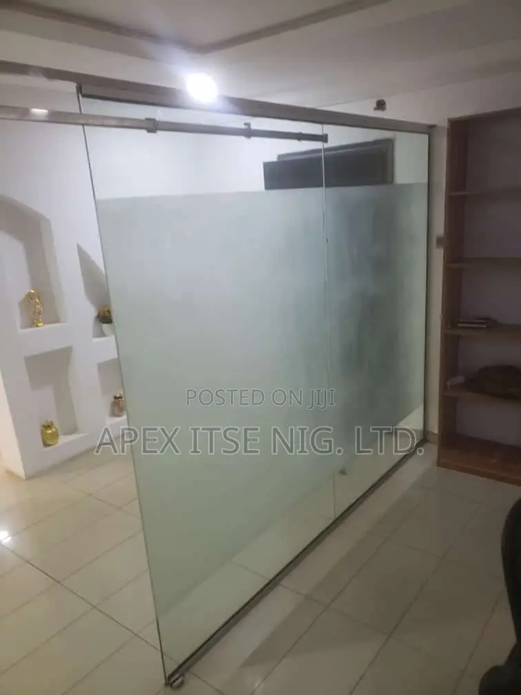 Frosted Glass Partition