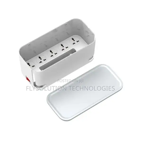 Ldnio Socket Cord Organizer Strip Box With Cable Management