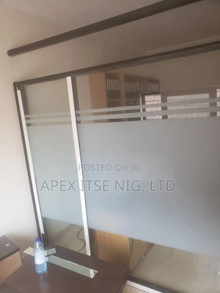 Glass Partitioning.