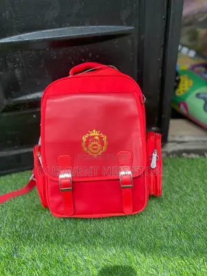 Red School Bag for Ages 5-8yrs
