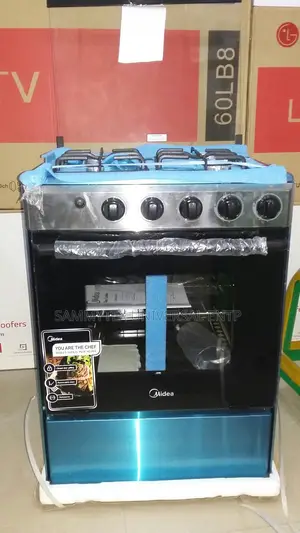 Original Midea 4burner All Gas Cooker With 1year Warranty