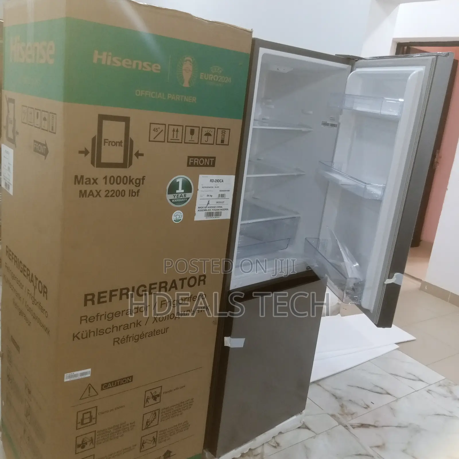 Lastest Hisence Refrigerator 225L.