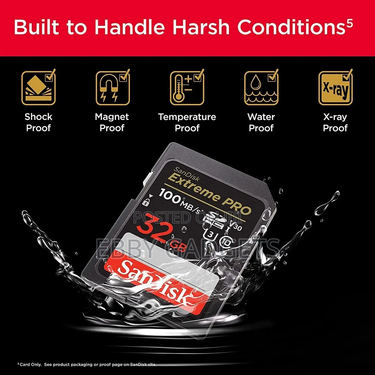 Sandisk Extreme Pro Sdhc 32gb 90/100mb/S