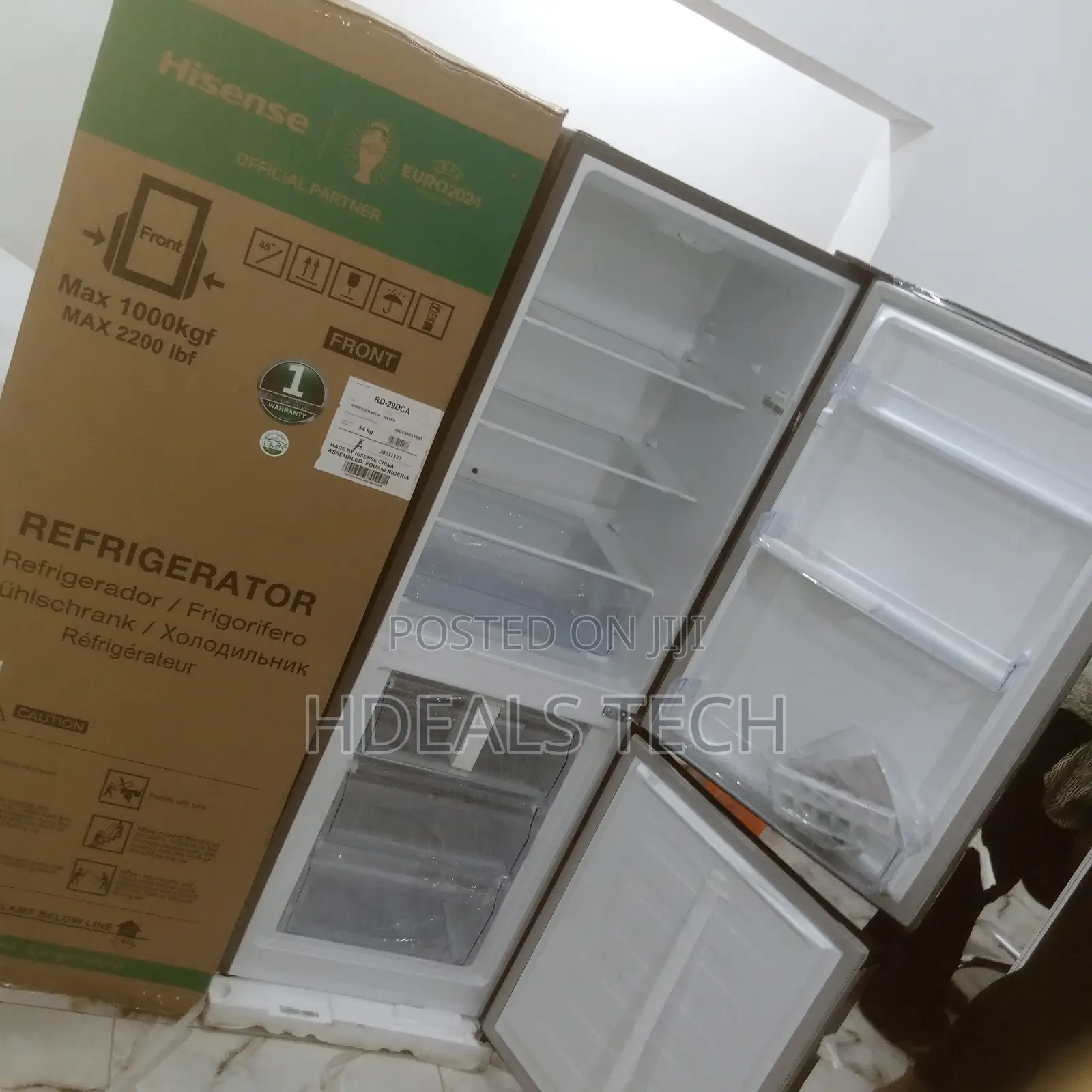 Affordable Refrigerator 225L Hisence.