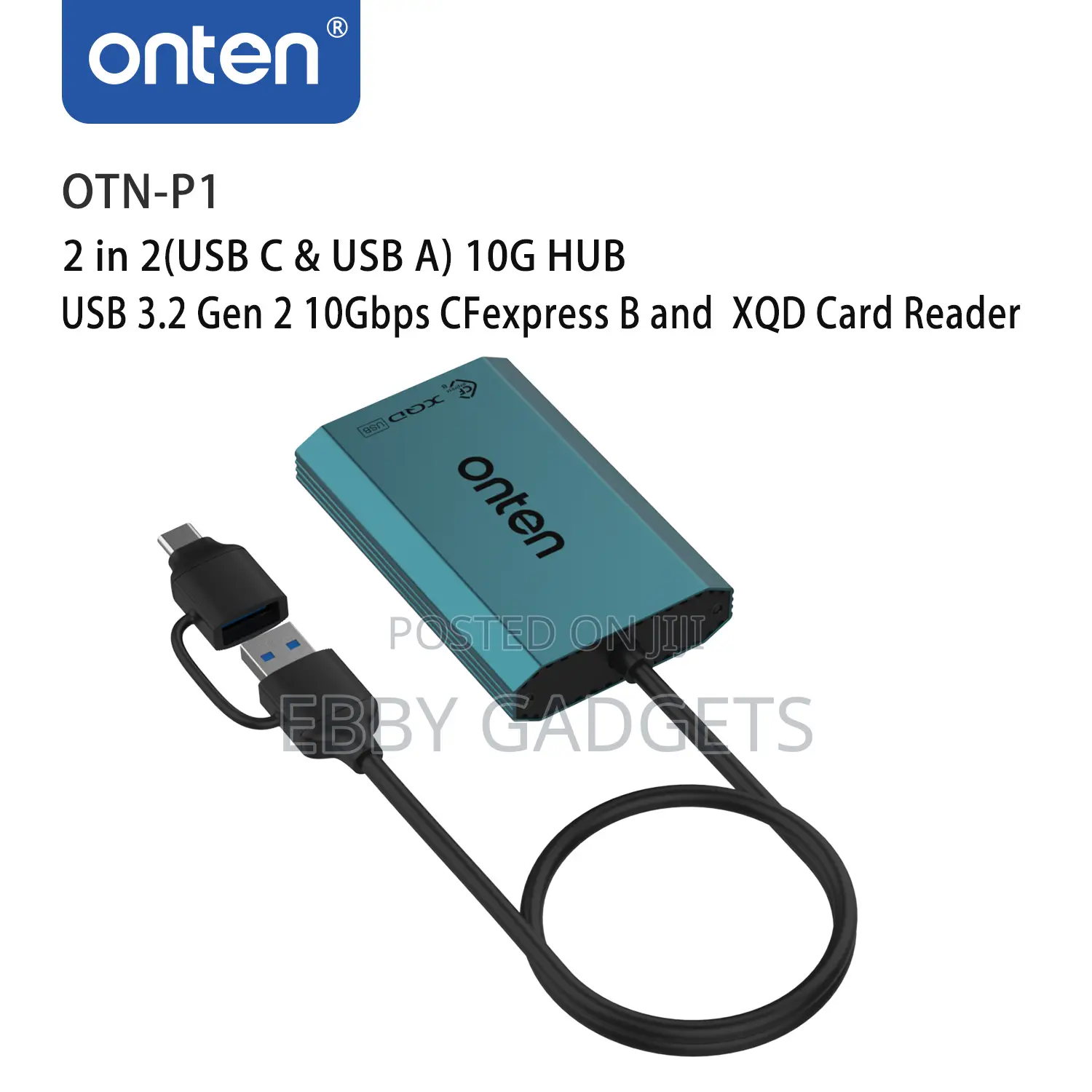 Onten OTN-P3+ 3 in 2 Card Reader 5gb/S