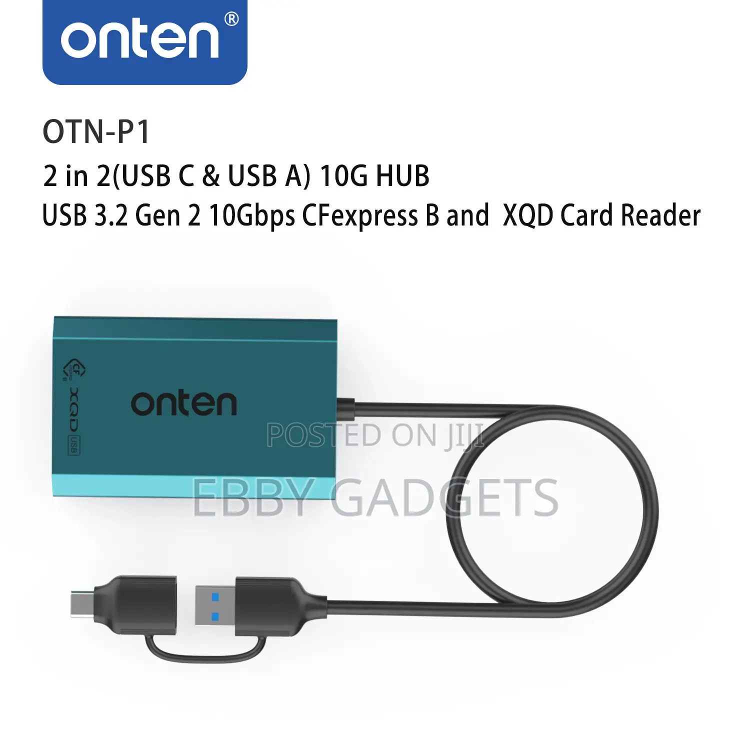Onten OTN-P3+ 3 in 2 Card Reader 5gb/S