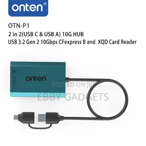 Onten OTN-P3+ 3 in 2 Card Reader 5gb/S