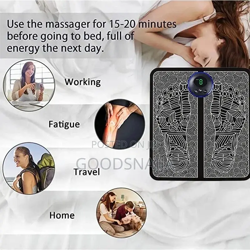 EMS Foot Massager Foot Massage Pad Feet Muscle Stimulator