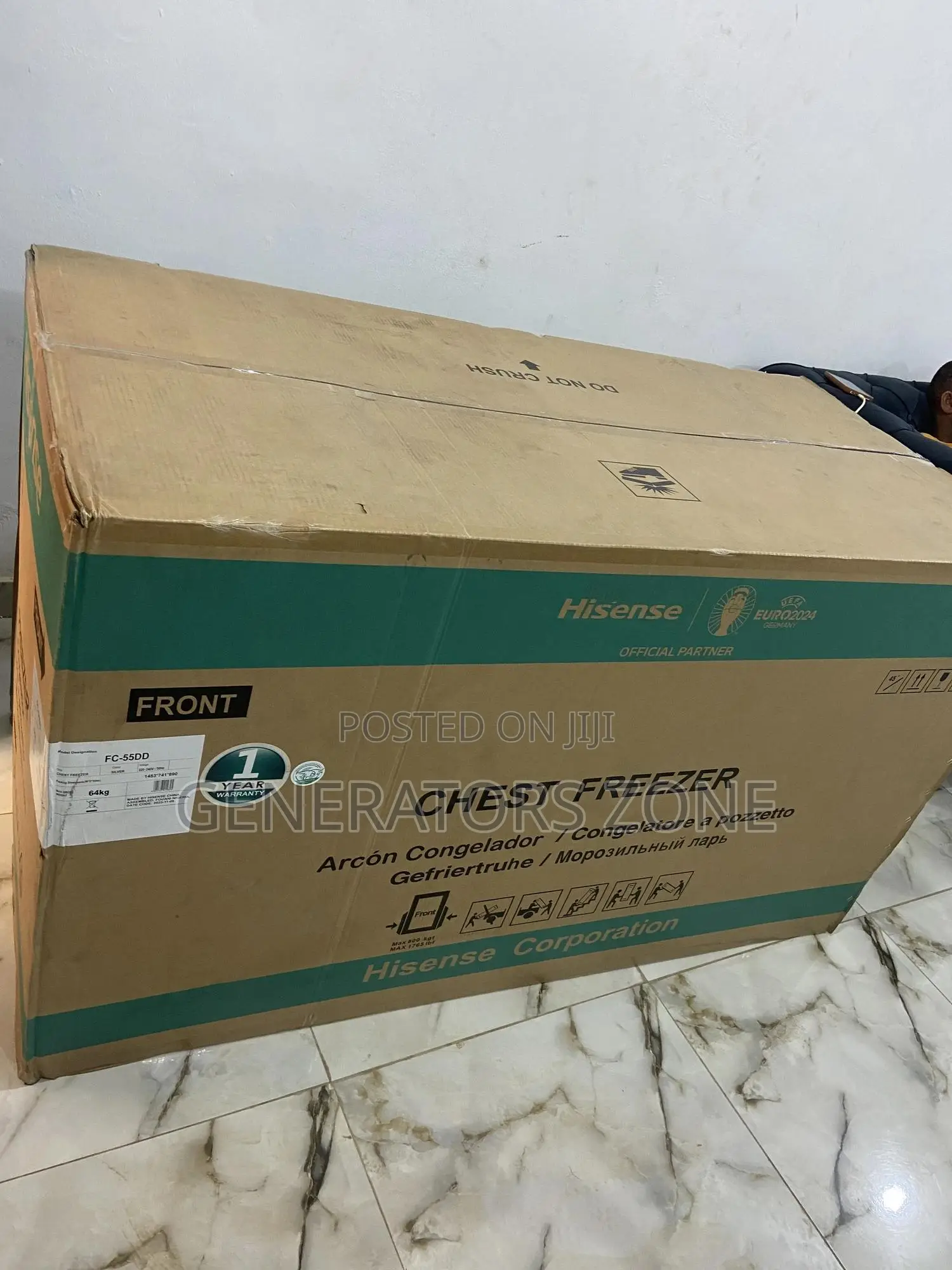 Effective Hisense 420L Chest Freezer