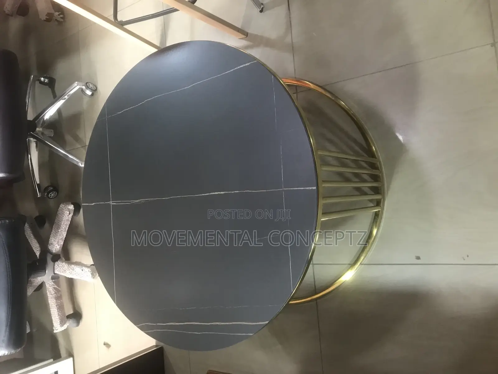 Black Marble Center Table