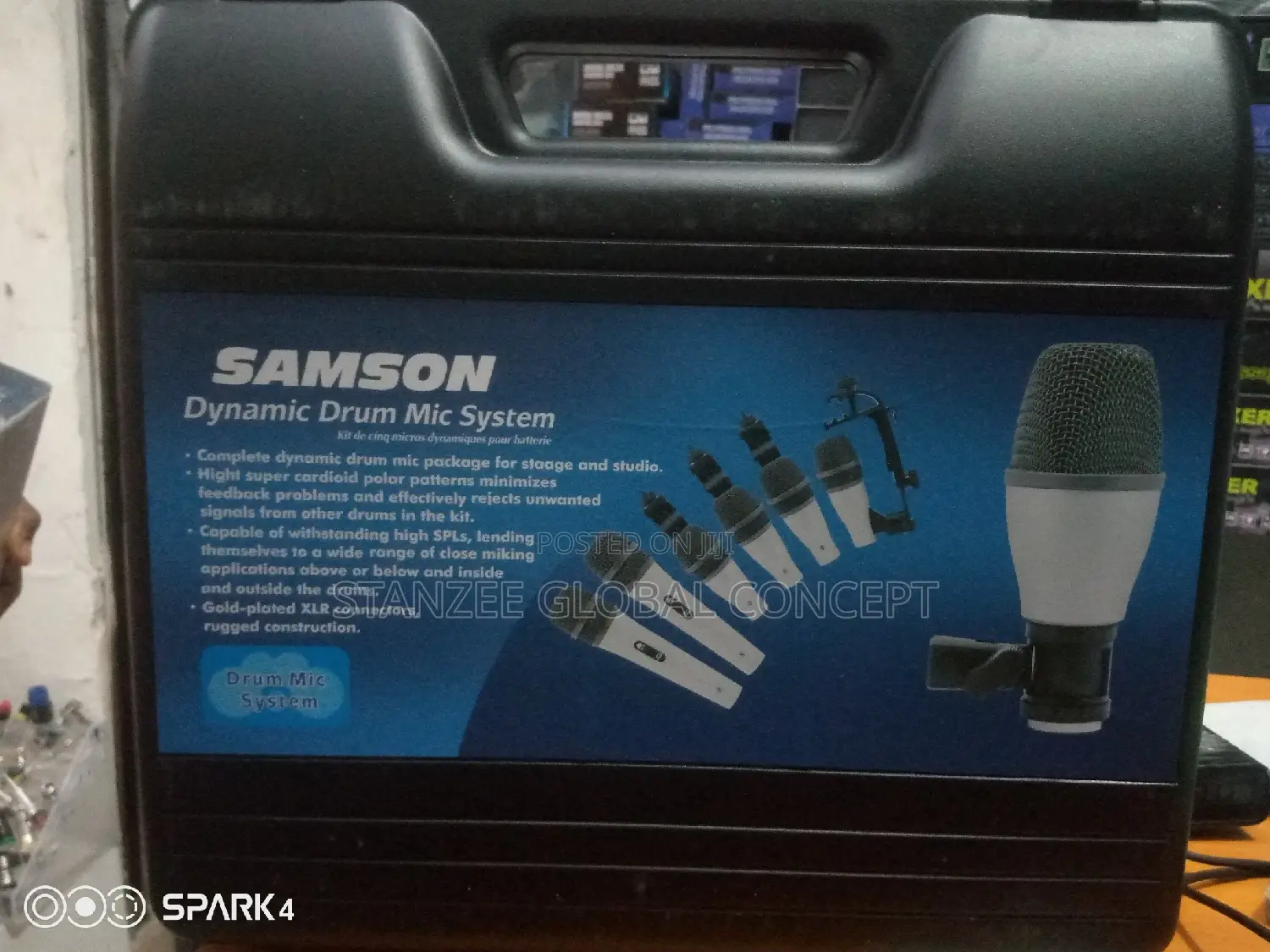 Samson 7 Sets Dynamic Drum Microphone