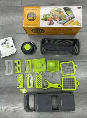 16 in 1 Veggie Slicer (Complete Set.).