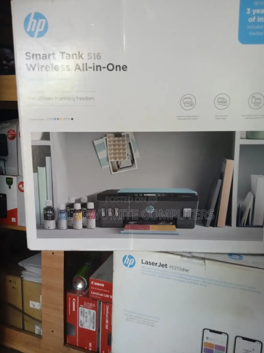 Hp Smart Tank 516 Wireless All in One