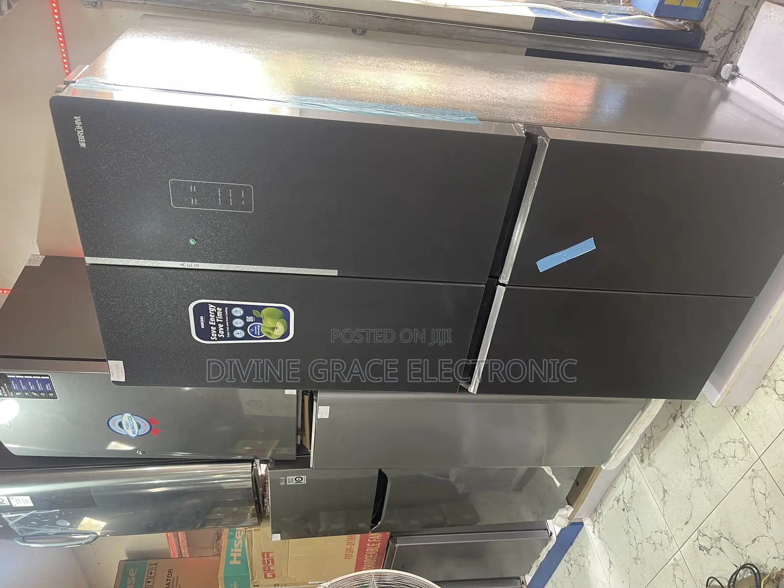 510 Litres Double Door Bruhm Refrigerator